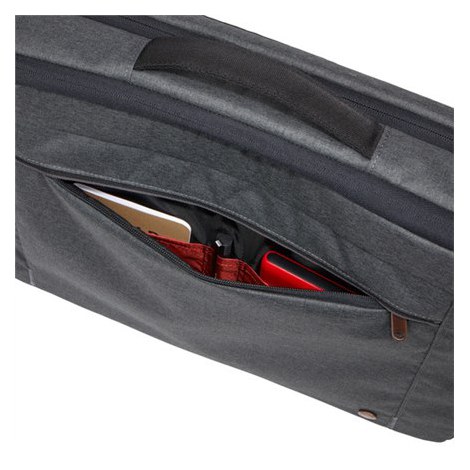 Case Logic | Fits up to size 15.6 "" | Era Hybrid Briefcase | Messenger - Briefcase/Backpack | Obsidian | Shoulder strap - 5